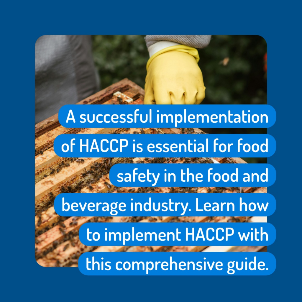 Successful implementation of HACCP guide. 